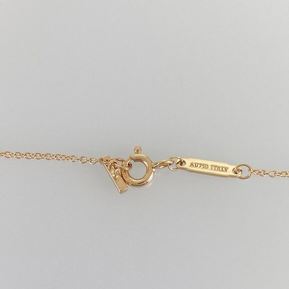 TIFFANY&Co. T Smile mini Rose gold Necklace - Picture 13 of 14